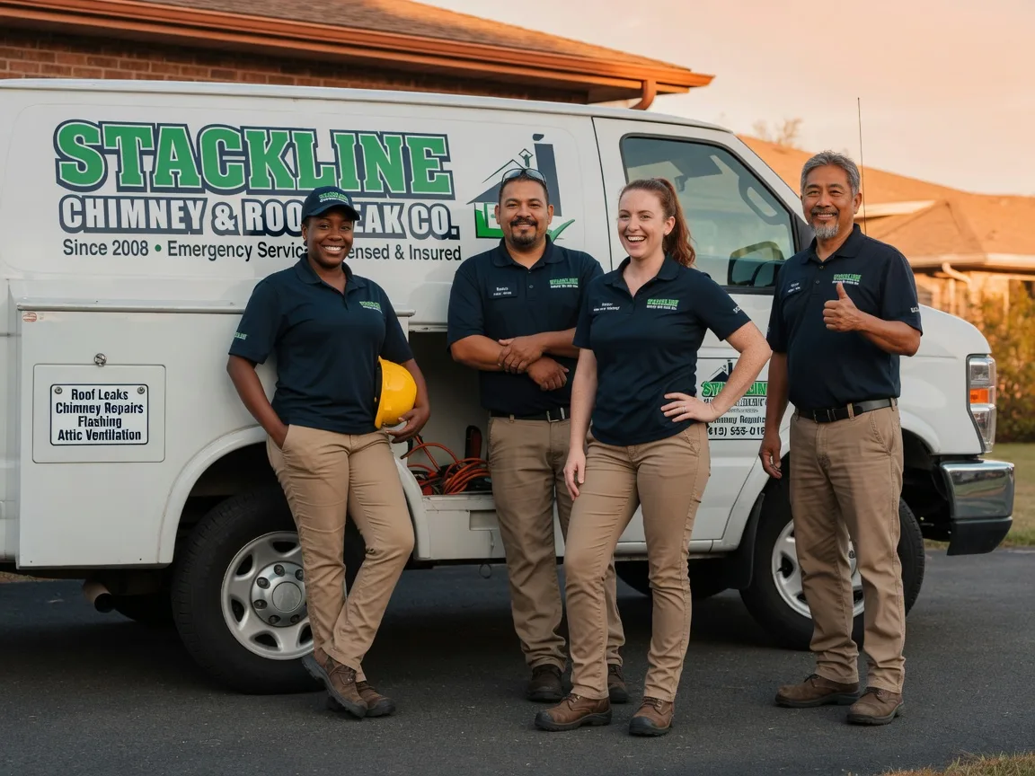 Chimney flashing repair company in Eaton, IN